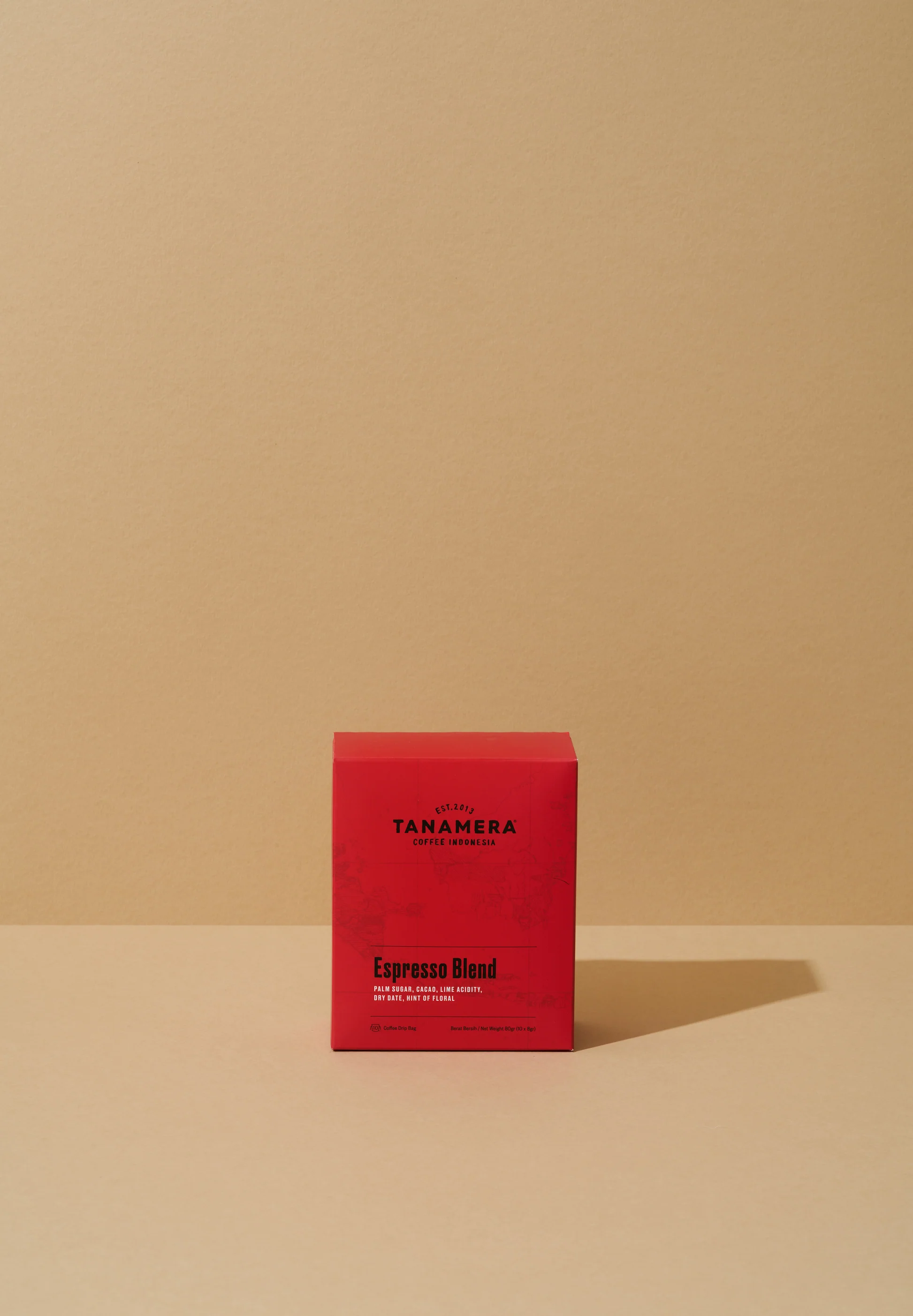 Espresso Blend Drip Bag (Box of 10 Sachets)