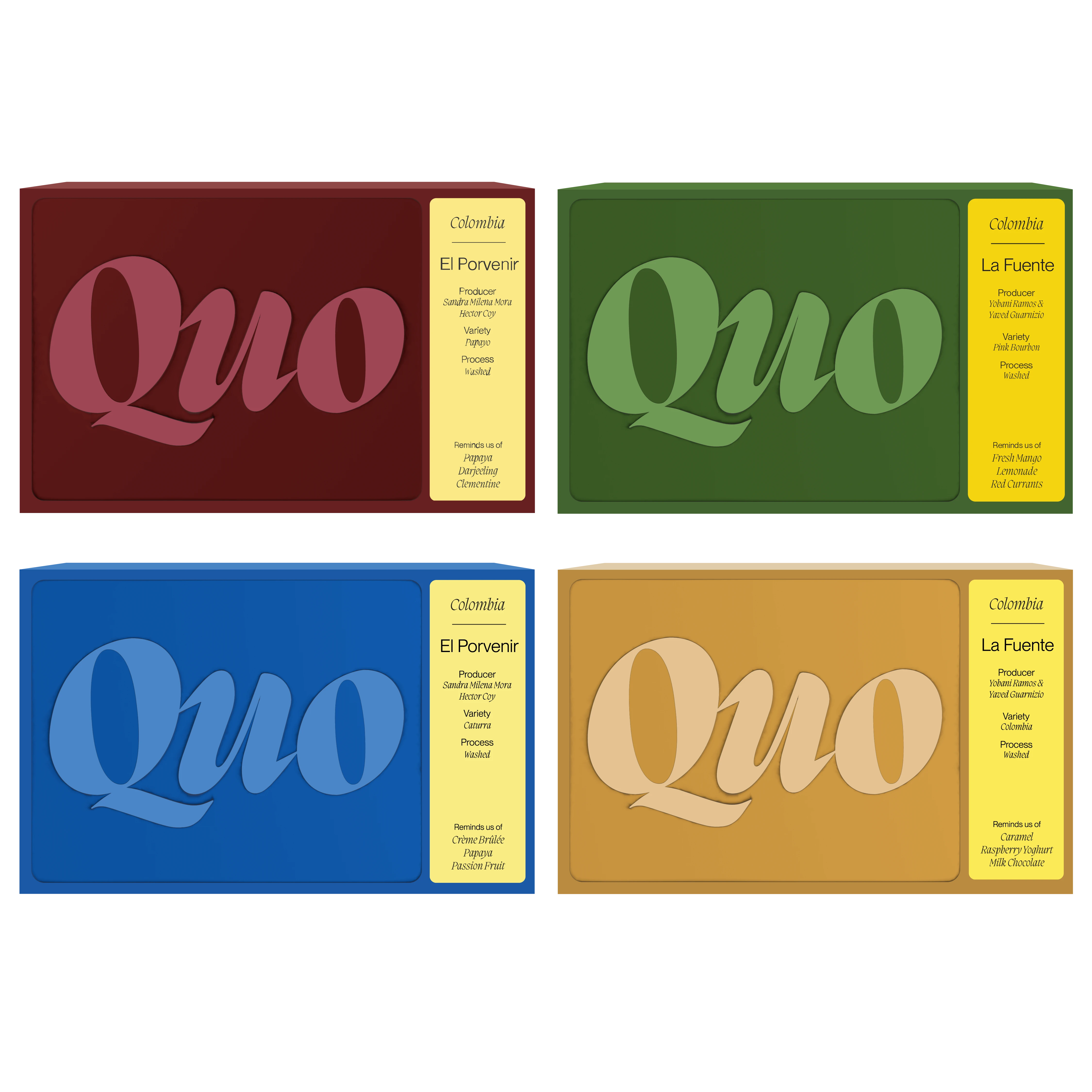 Colombian Bundle (4x200g)