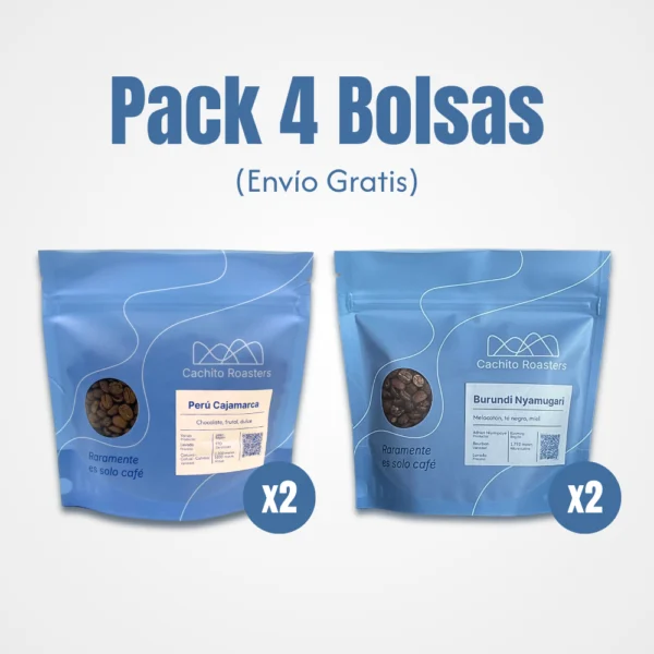 Pack de Café 4 Bolsas