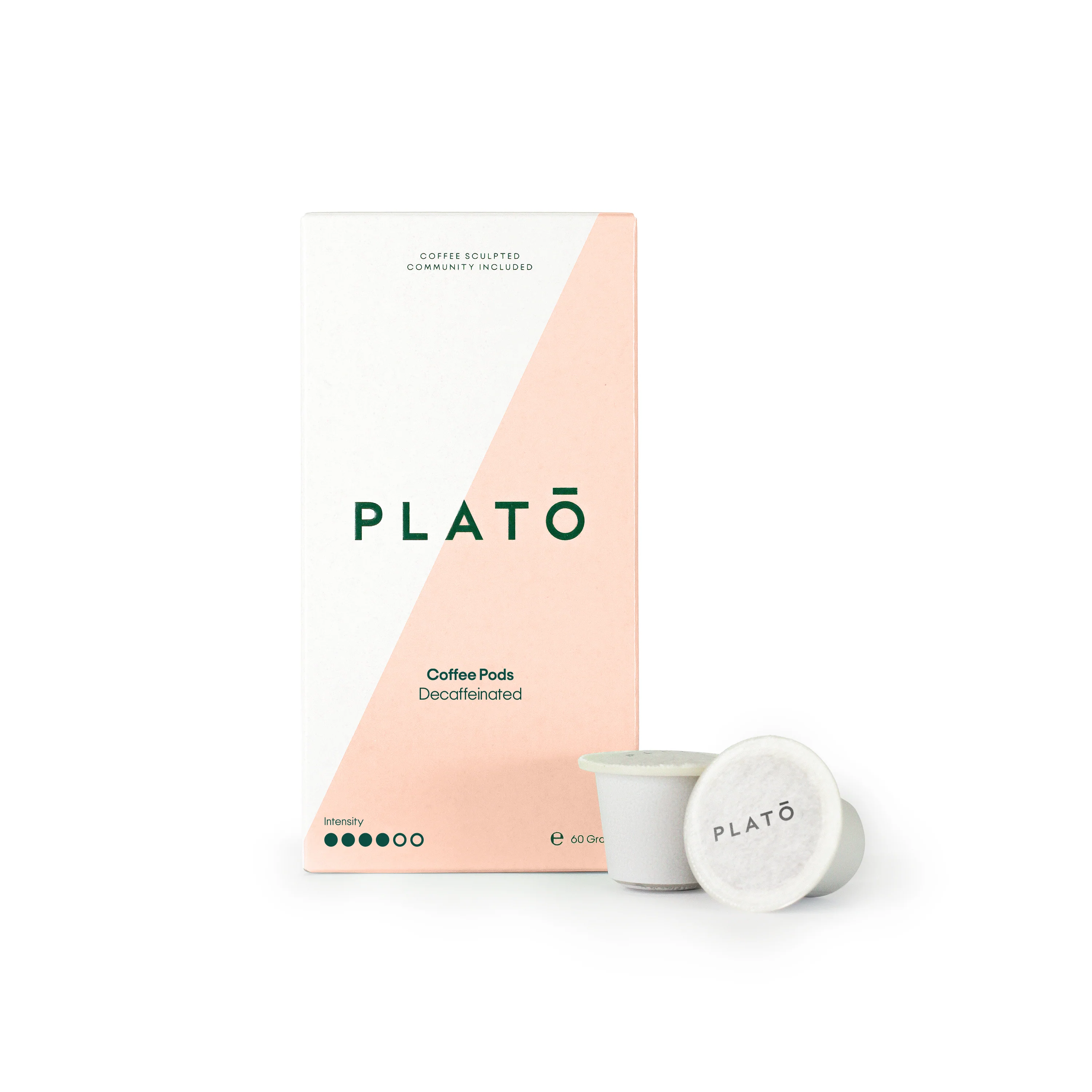 Decaf Platō Coffee Pods (Pack of 10 Nespresso Compatible Pods)