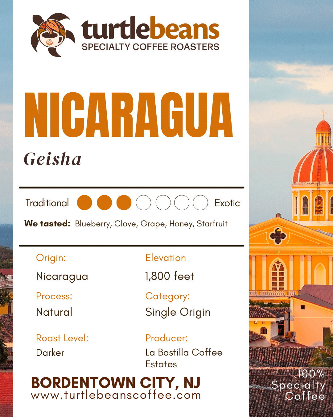 Nicaragua COMING SOON