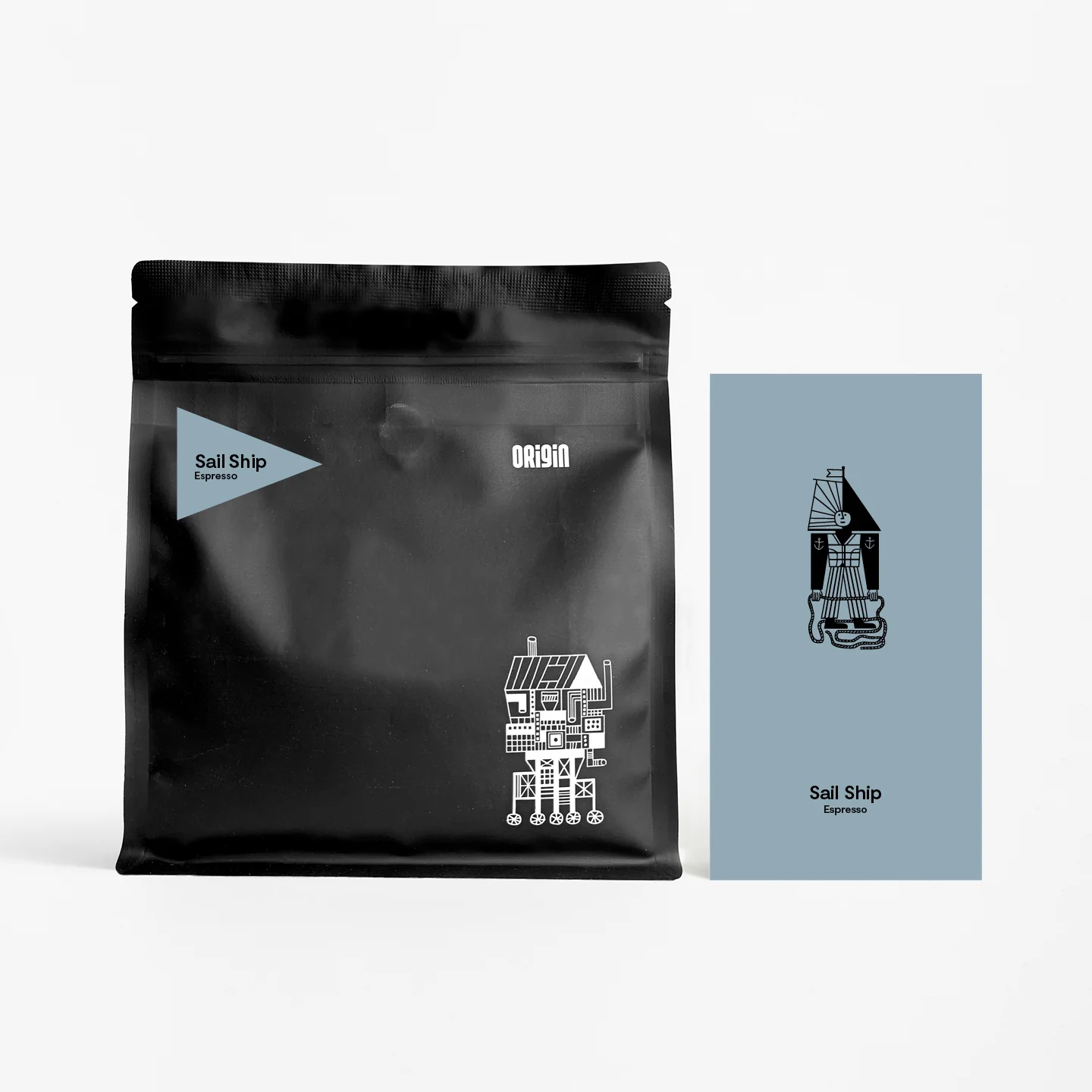 Sail Ship (Espresso)