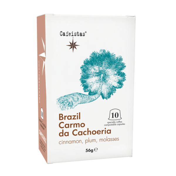Carmo da Cachoeria - Brazil - 10 Capsules Compatible with Nespresso