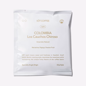 Colombia Los Cauchos Chiroso Anaerobic Natural Drip Bag