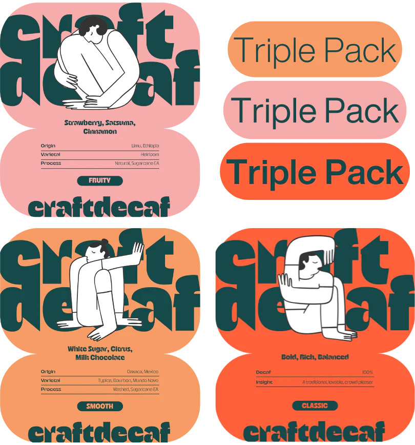 Triple Taster Pack (Decaf)