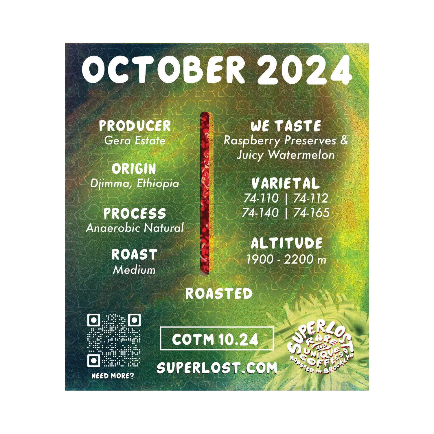 COTM 10 (Gera Estate | Anaerobic Natural)