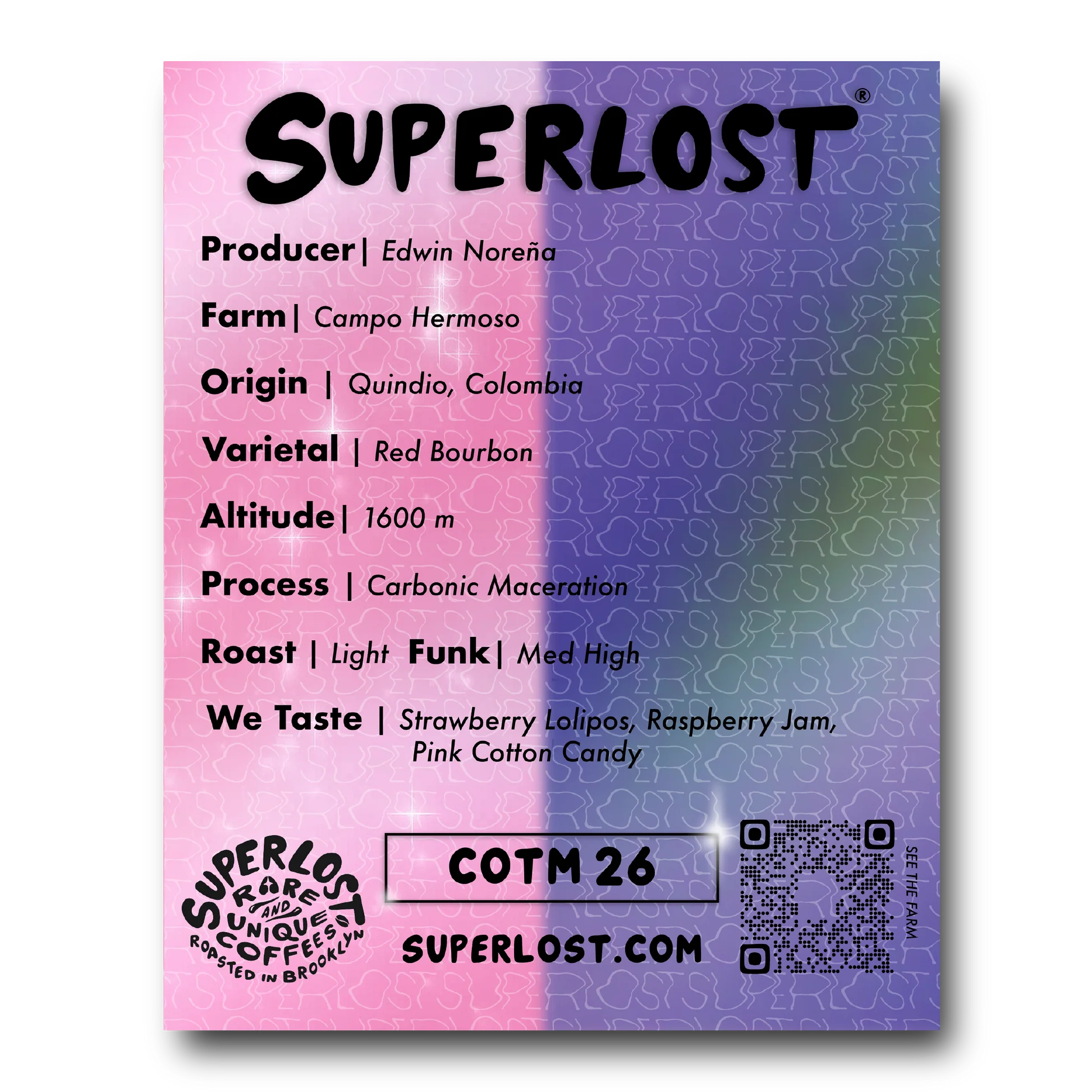 COTM 26 (Edwin Noreña - Campo Hermoso | Whoops! All Edwin Berries!)