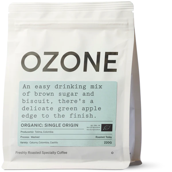 Ozone Organic Single Origin: Colombia Tolima