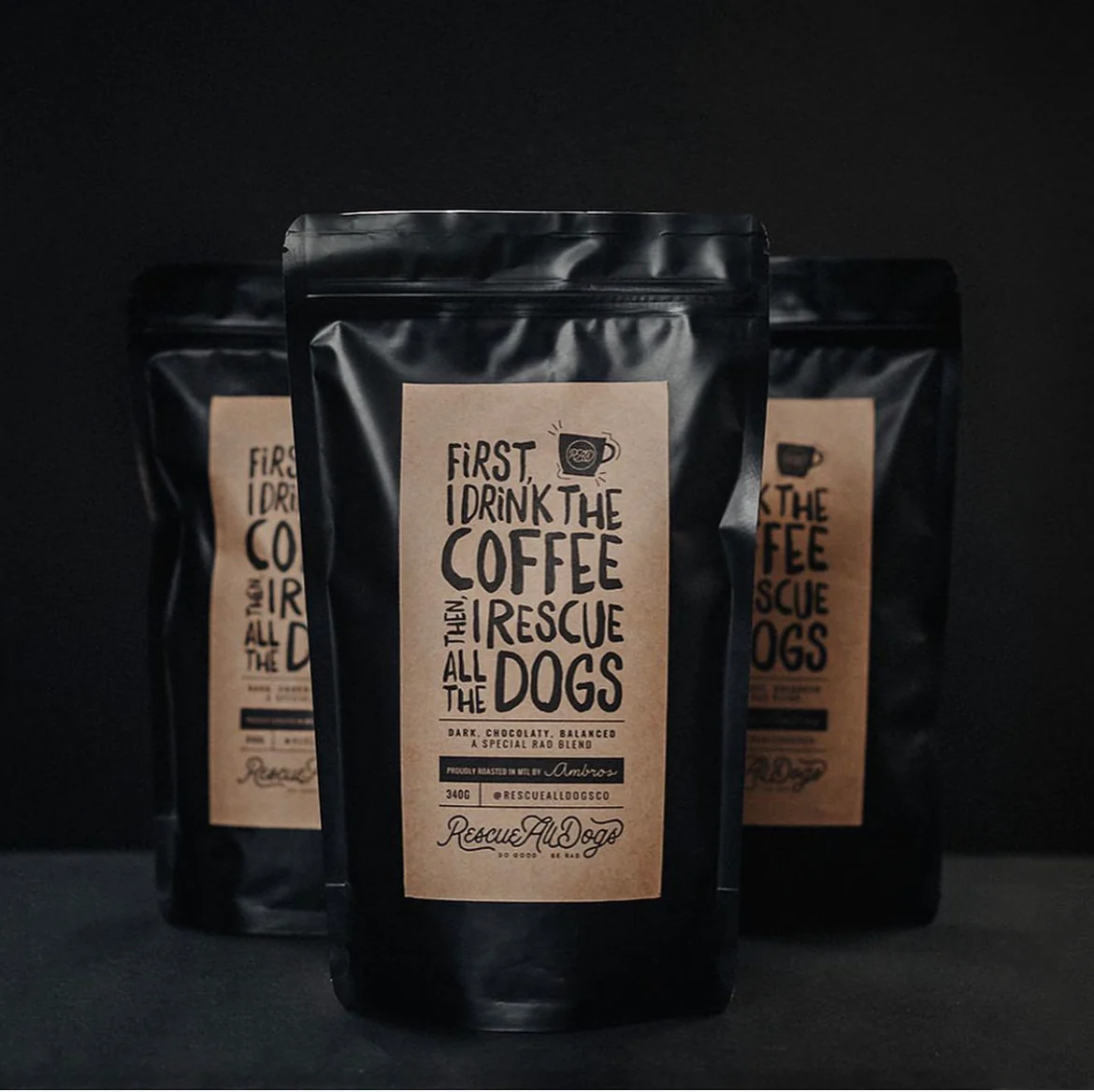 Café Rescue All Dogs