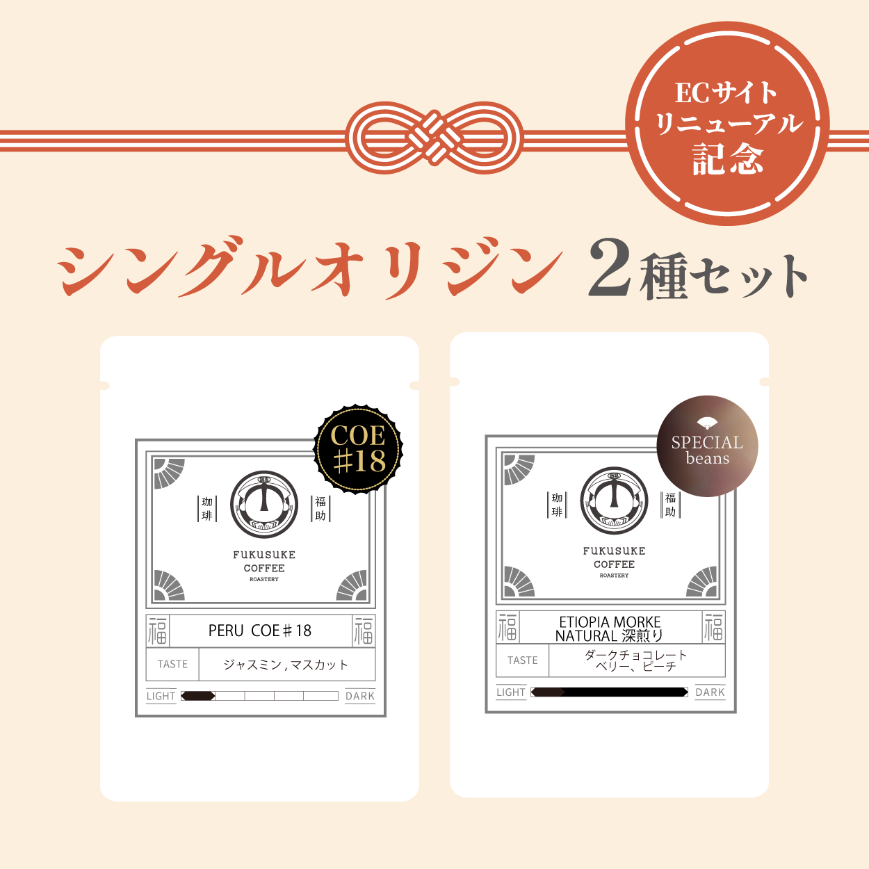 Open Commemorative Special Single Origin 100g+150g Set