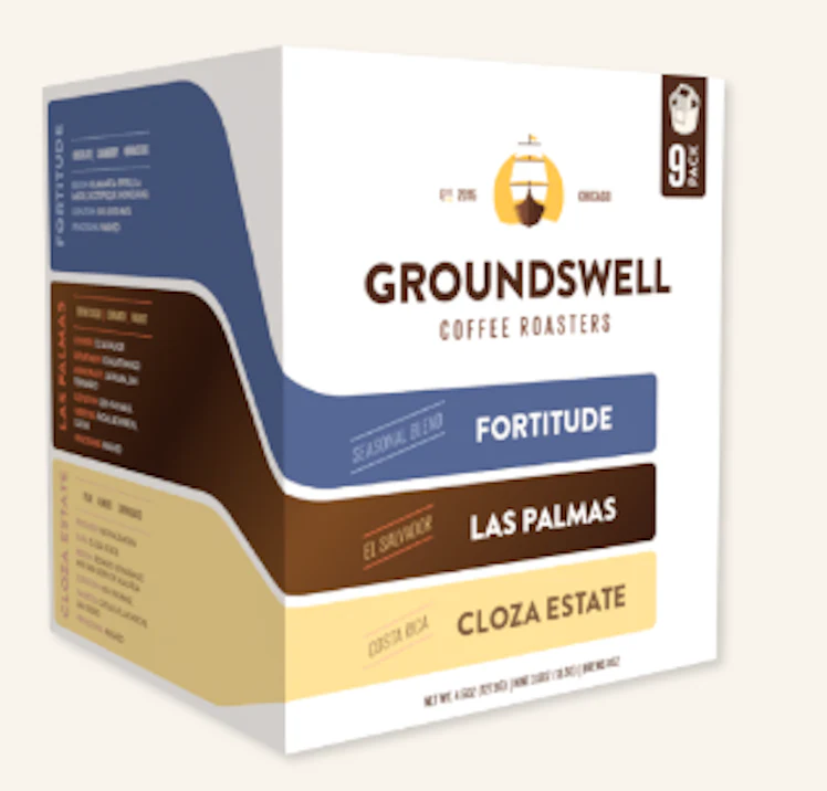 Pour Ta Single Serve Sample Pack - Three Coffee Variety Pack (9 Servings)