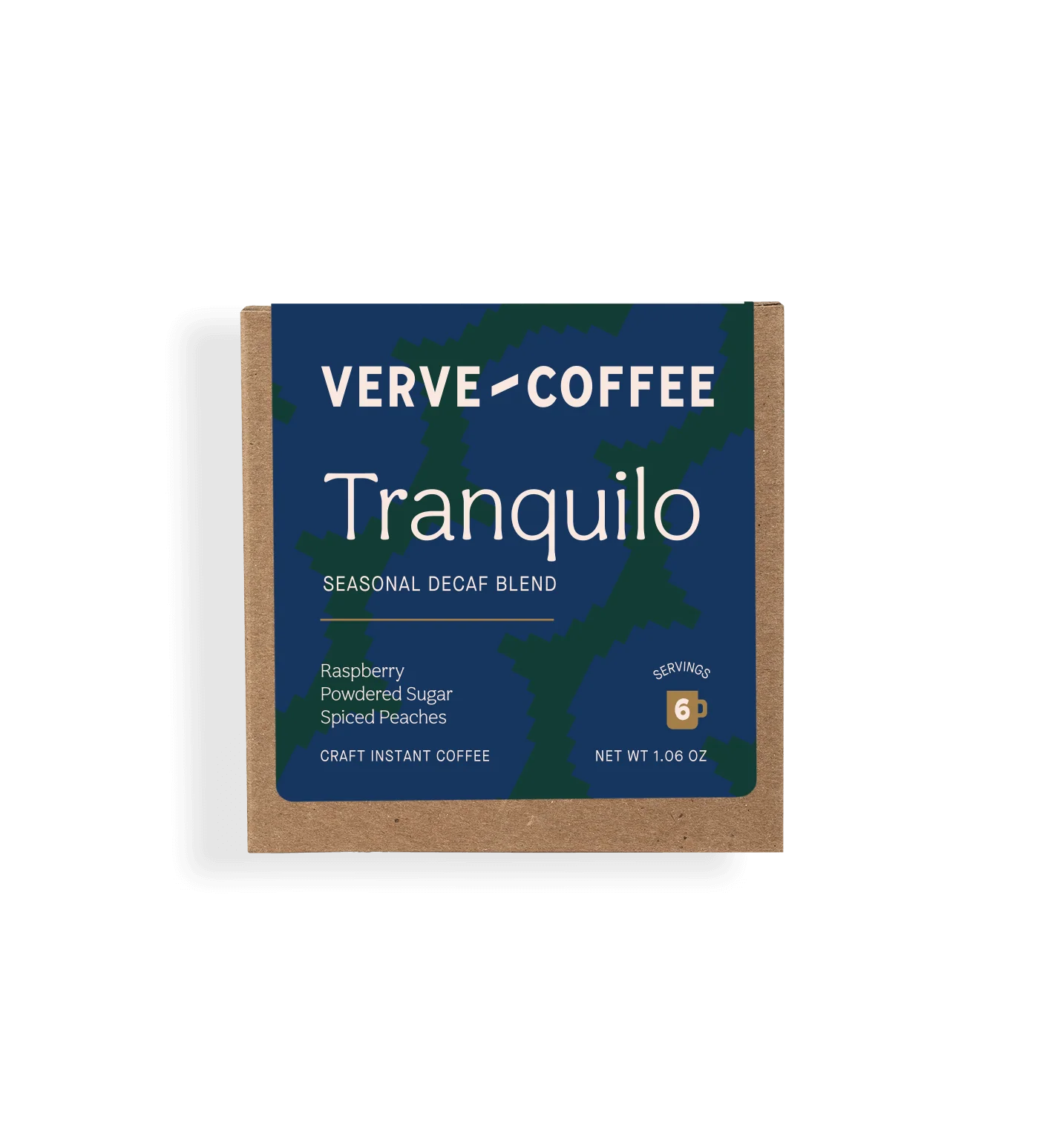 Holiday Decaf Tranquilo Blend Craft Instant Coffee 6 Pack