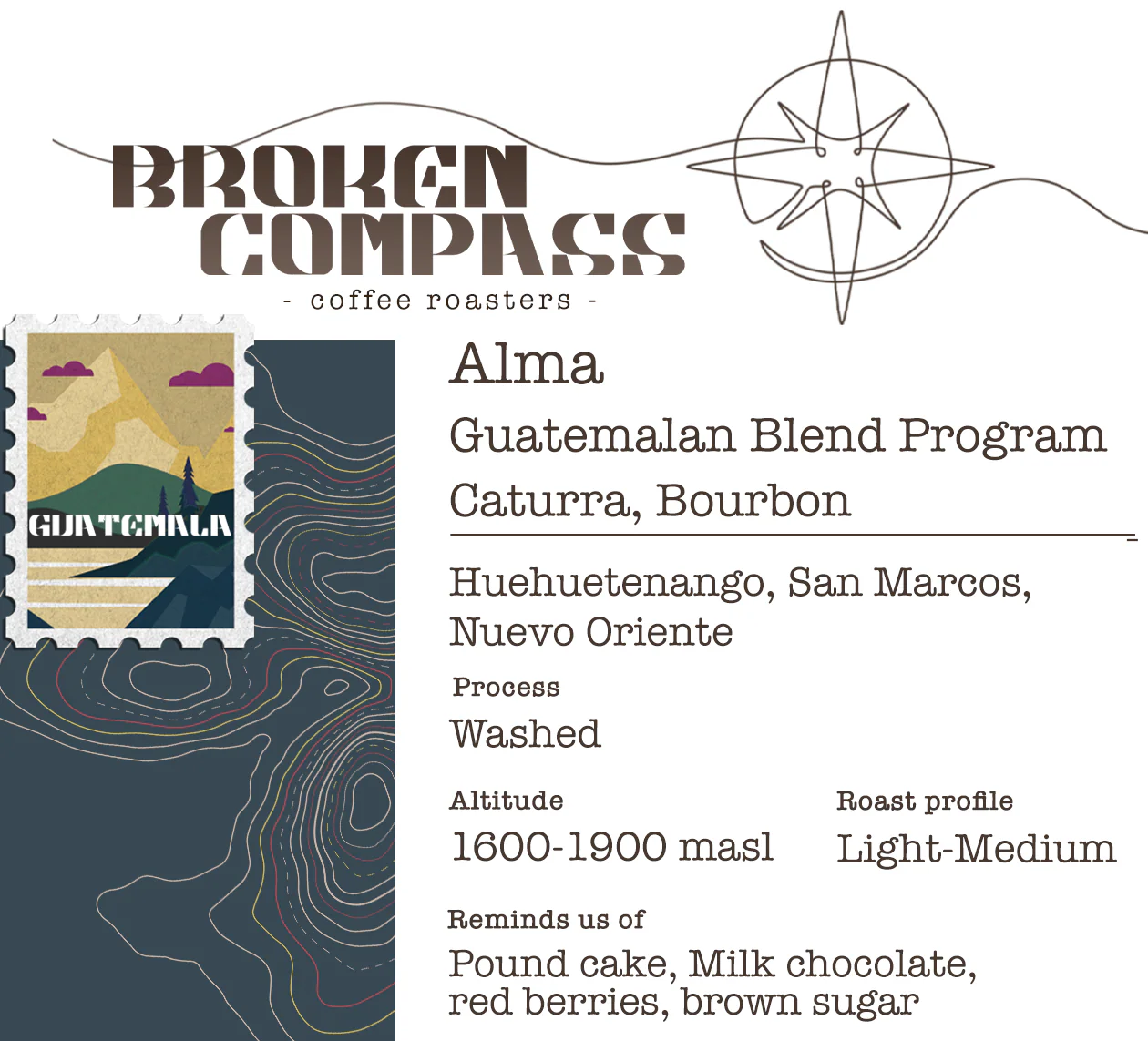 Alma Guatemalan Blend Program Coffee - Washed Process