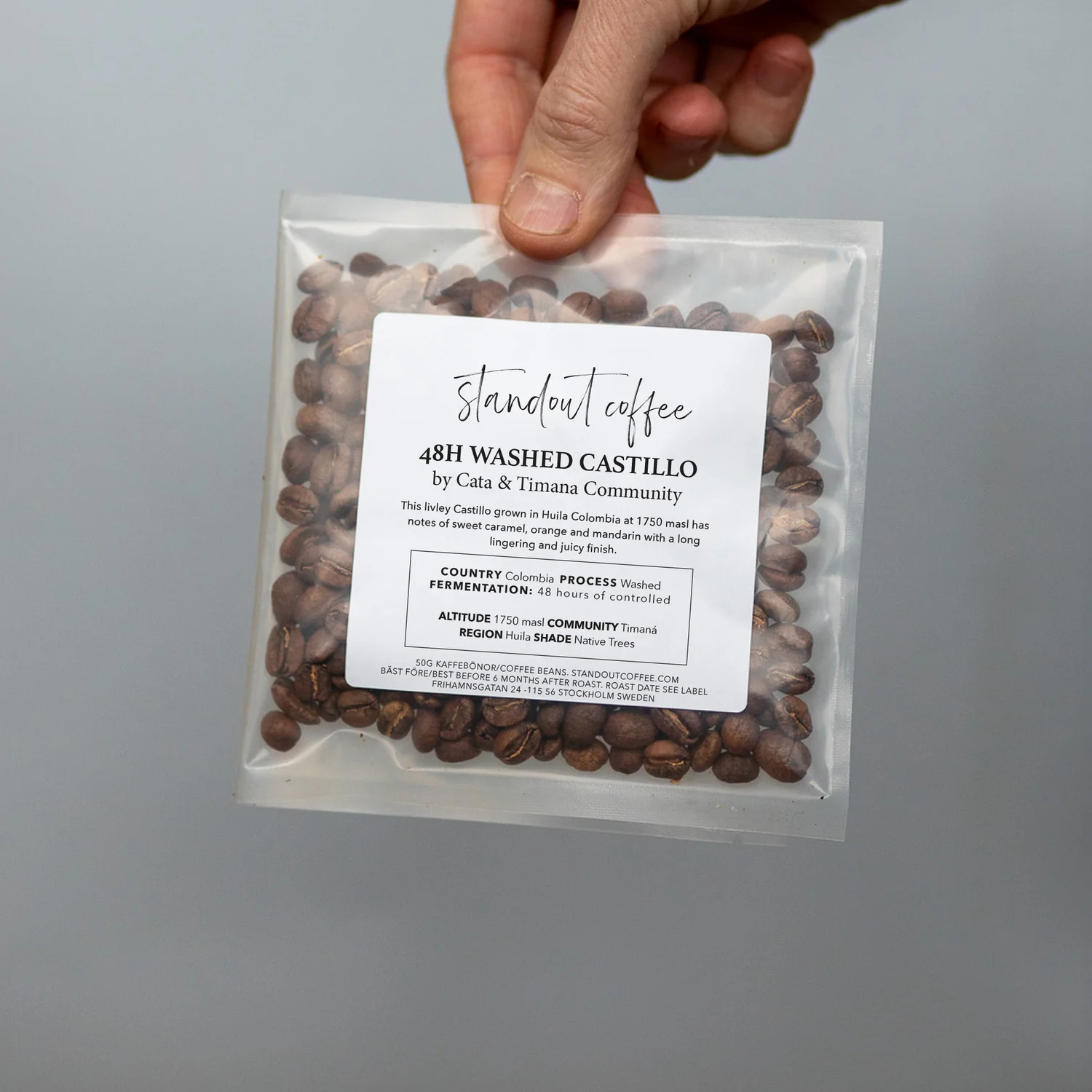 Christmas Coffee - 48h Washed Castillo by Cata & Timana Colombia