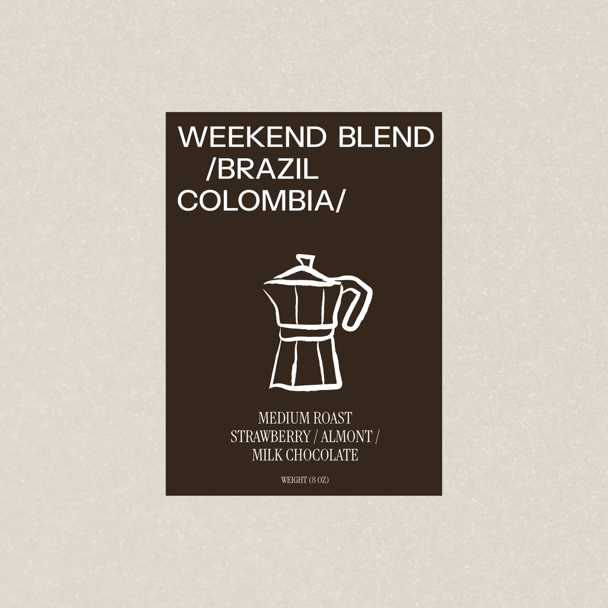 WEEKEND BLEND