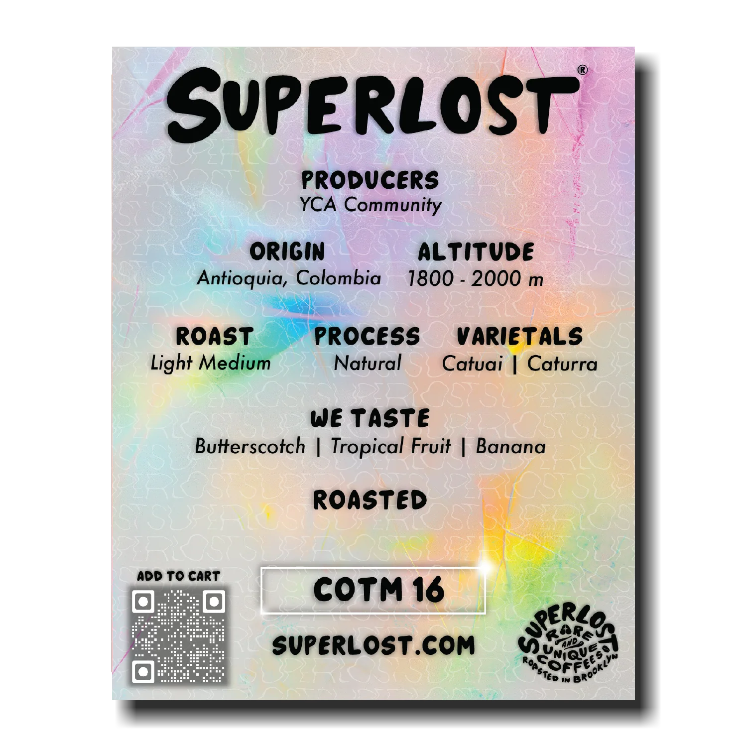 COTM 16 (YCA Community | Natural)