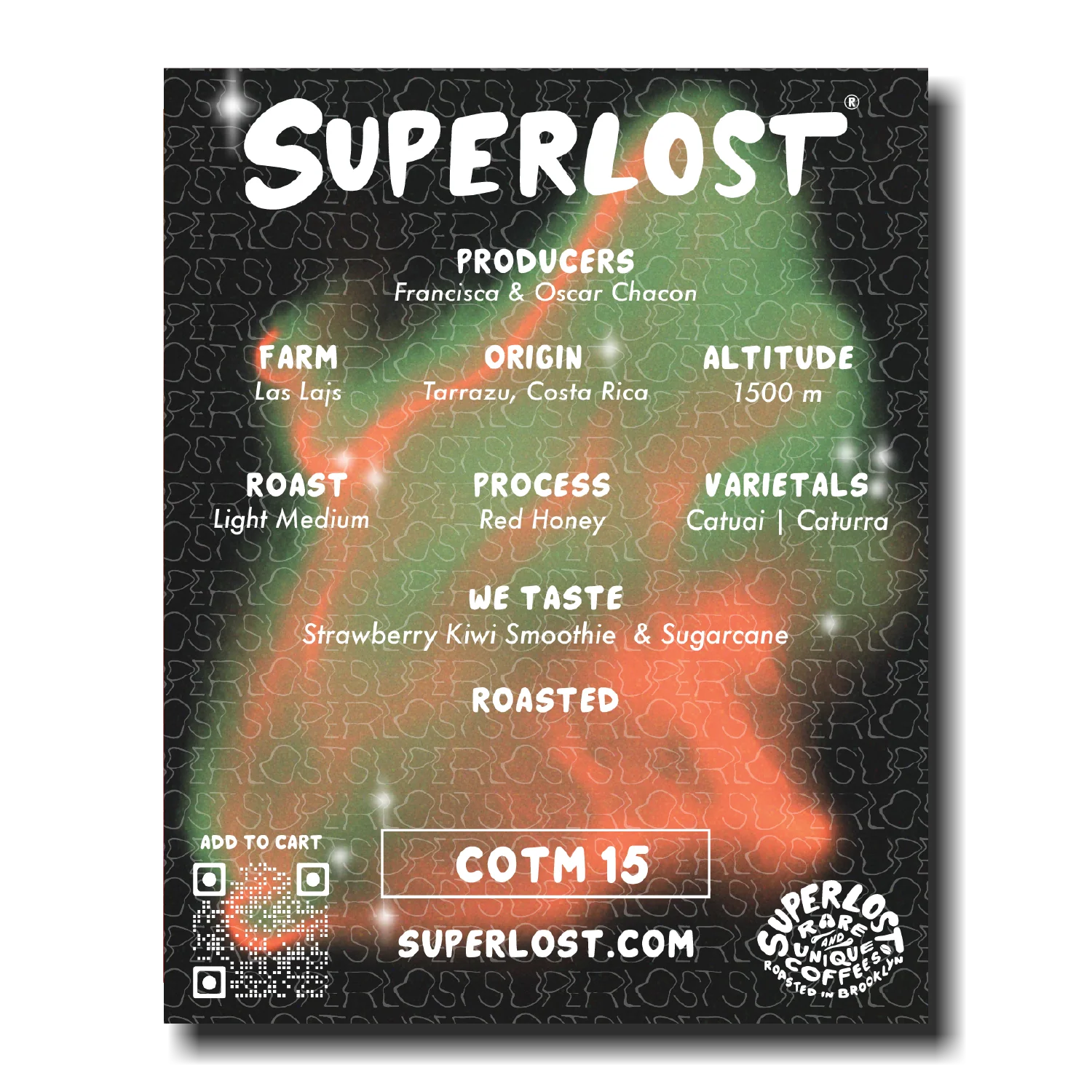 COTM 15 (Francisca & Oscar Chacon | Red Honey Process)