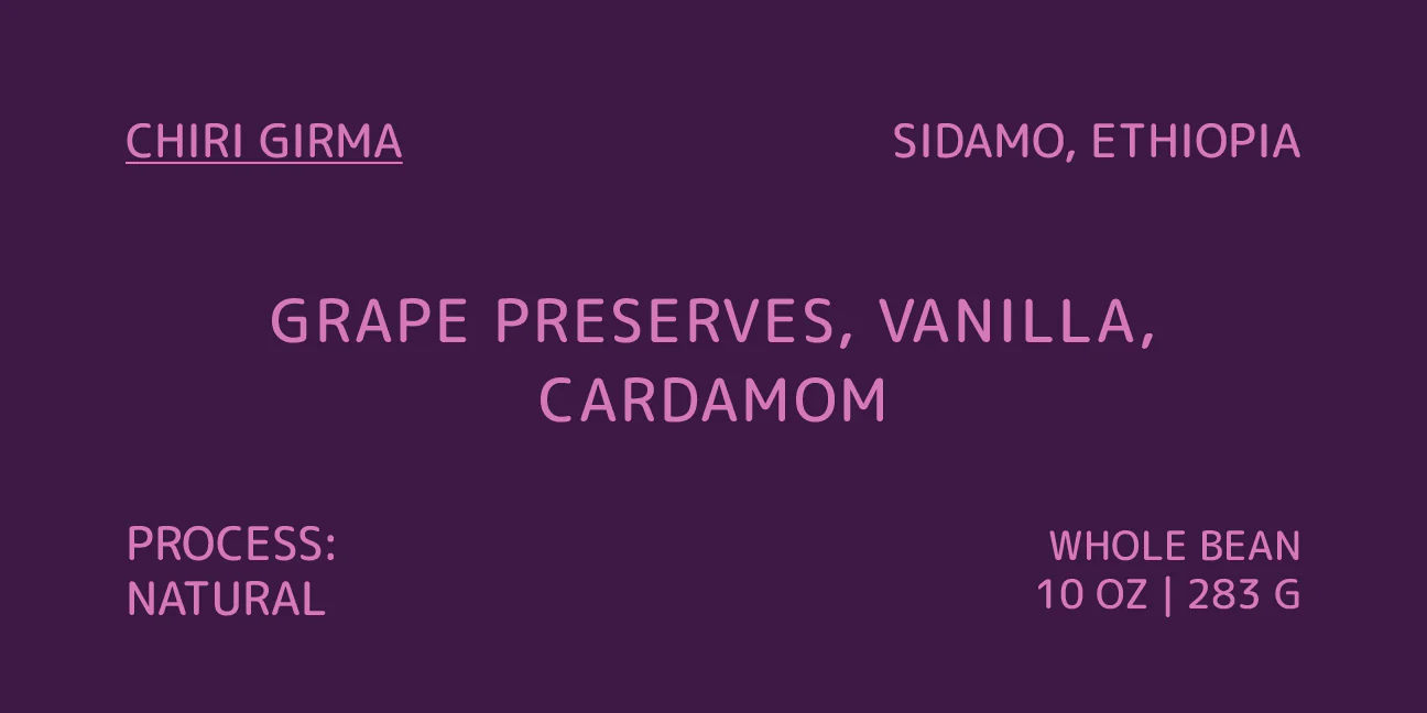 Chiri Girma | Single Origin Coffee