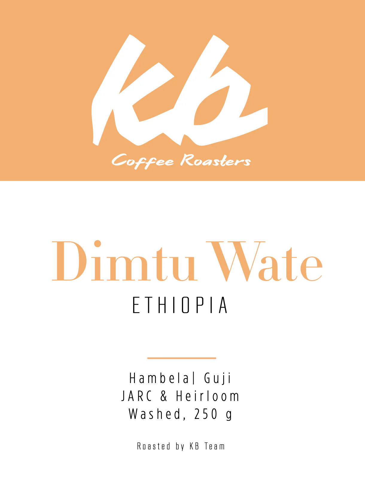 Ethiopia - Dimtu