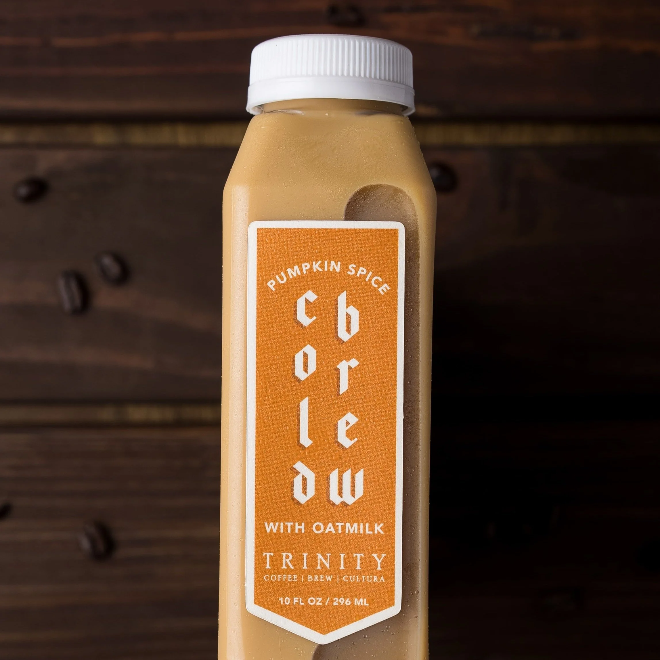 Pumpkin Spice Cold Brew with Oat Milk