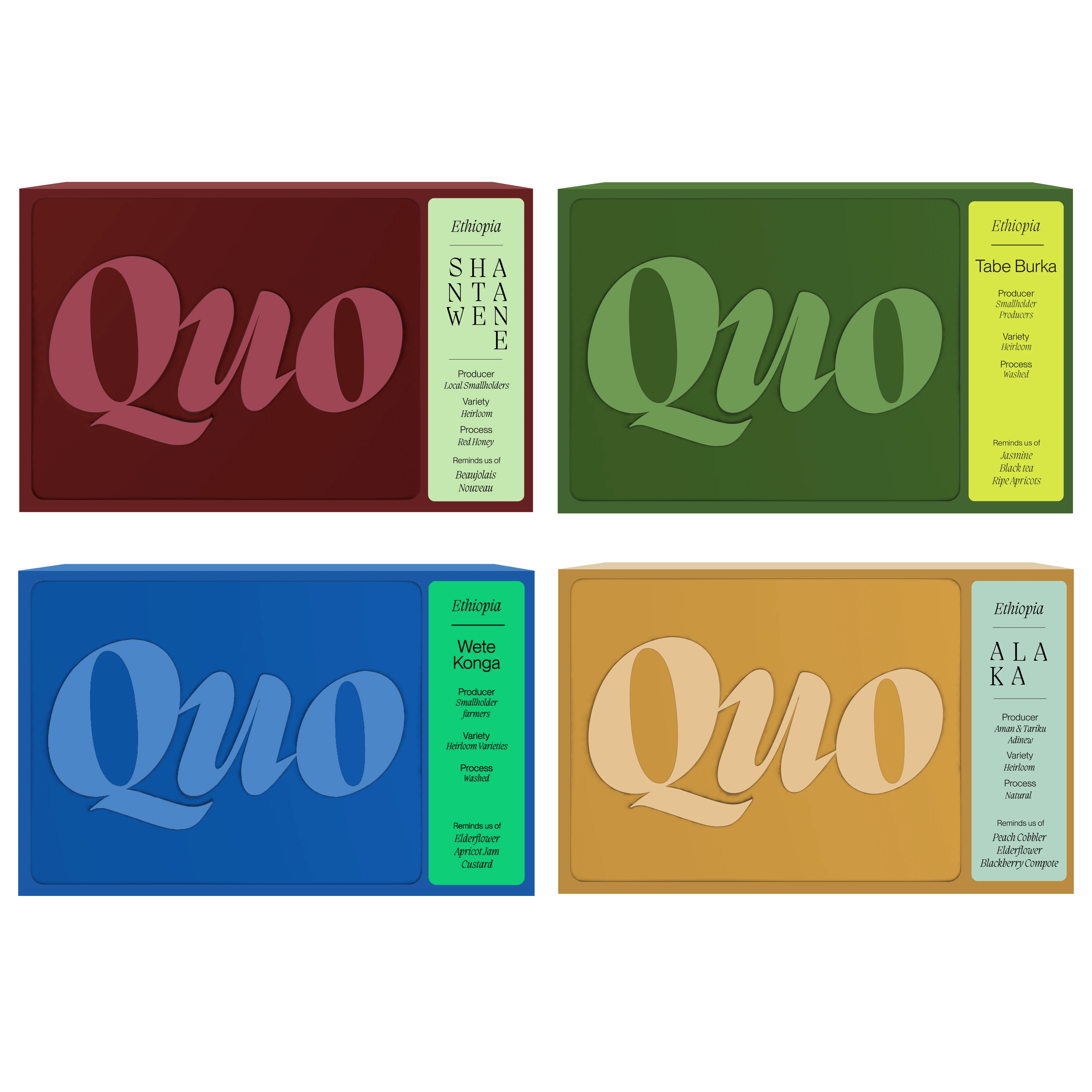 Ethiopian Bundle (4x200g)